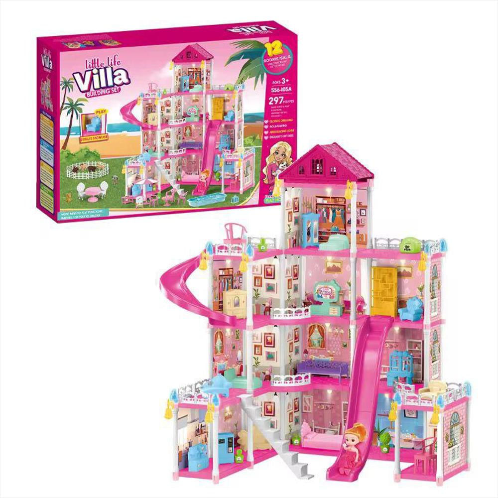 Casa De Muñecas Little Life Villa Con 297 Piezas img #1
