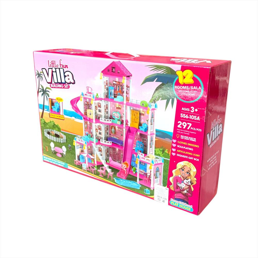 Casa De Muñecas Little Life Villa Con 297 Piezas img #3