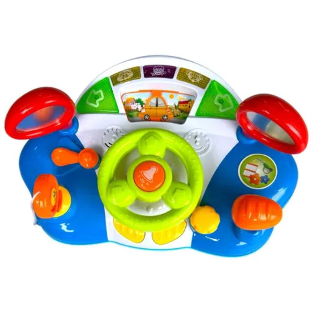 Juguete Volante Interactivo Para Bebe Timón Luces Y Sonidos img #1