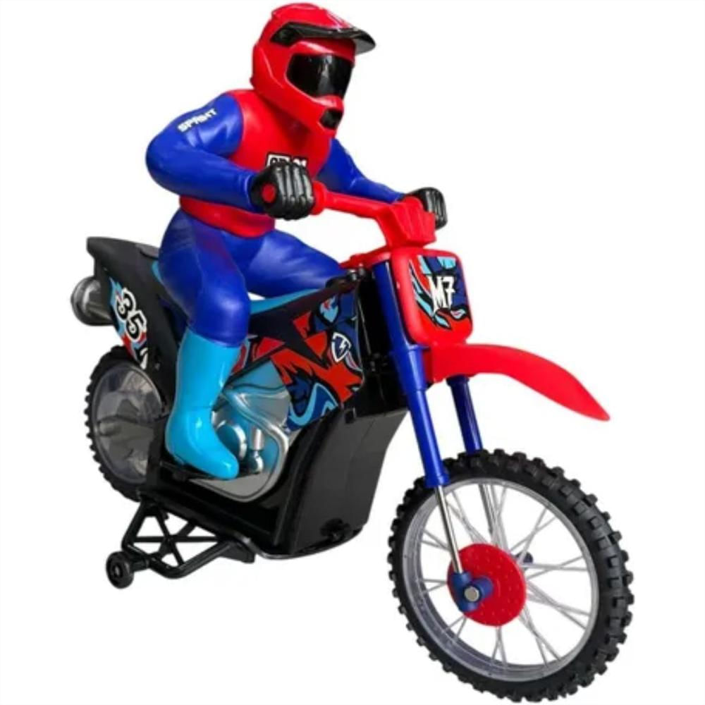 Moto A Control Remoto Con Humo Y Giros 360° Recargable. img #2