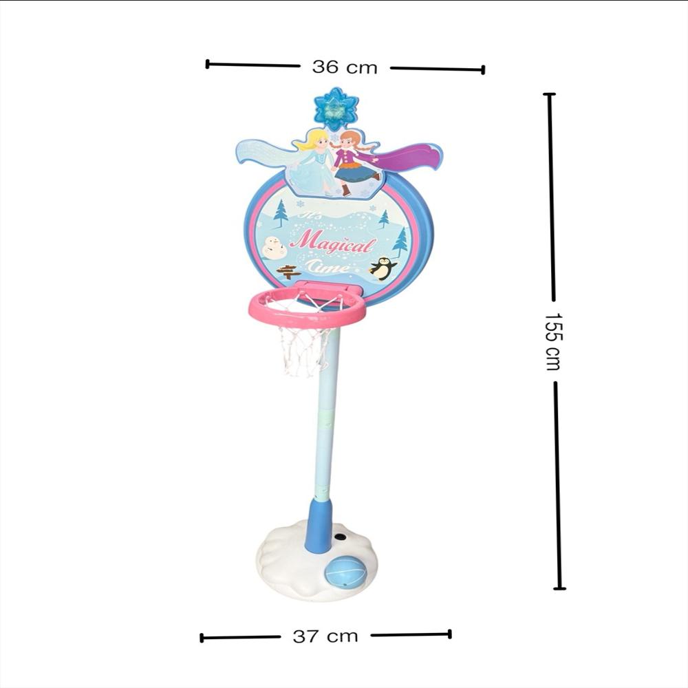 Tablero Baloncesto Infantil Frozen Con Luz img #4