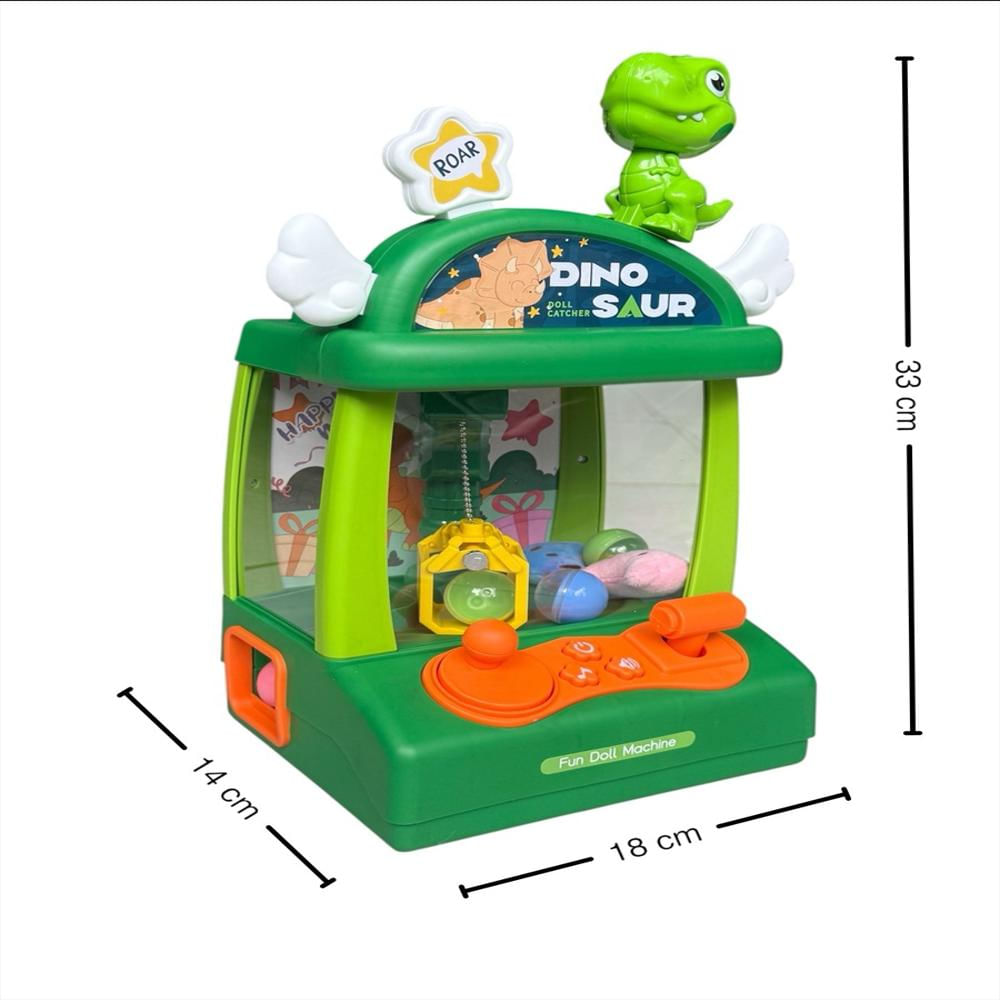 Maquina Dispensadora De Peluches Infantil Tipo Dinosaurio img #4