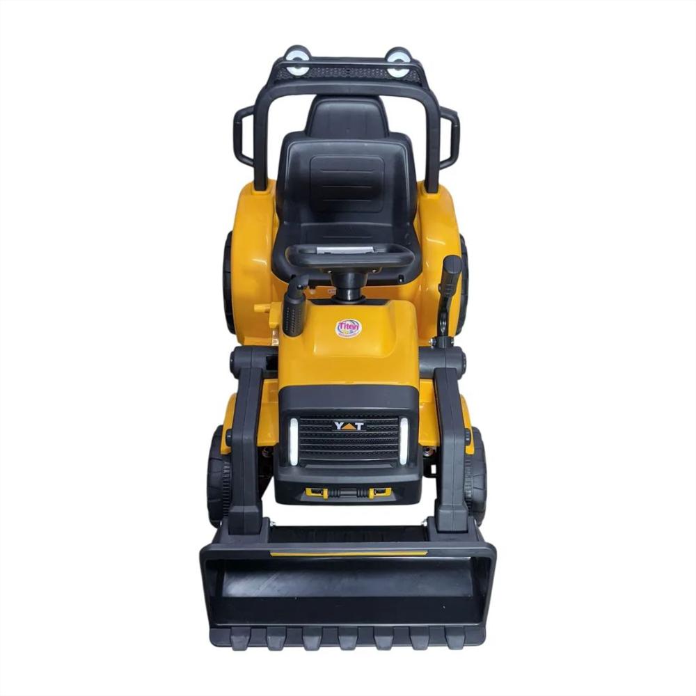 Montable Eléctrico Bulldozer Para Niños Con Música img #2