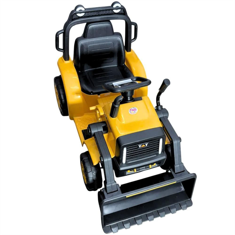 Montable Eléctrico Bulldozer Para Niños Con Música img #3