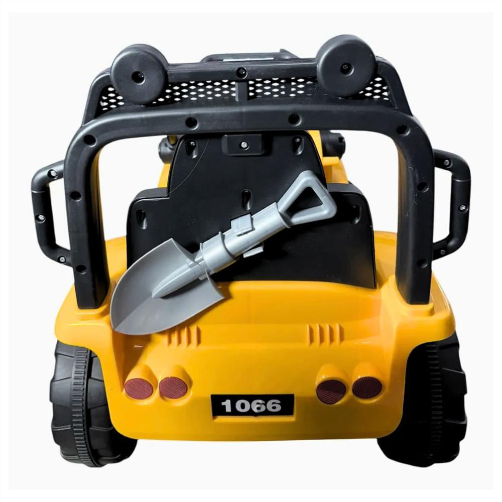Montable Eléctrico Bulldozer Para Niños Con Música img #4