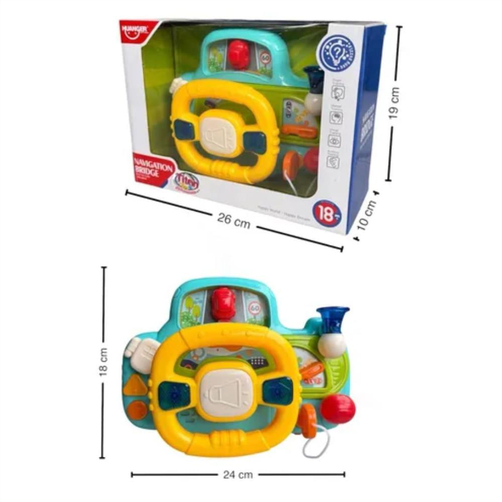 Juguete Volante Timon Musical Para Bebes Luces Y Sonidos img #4