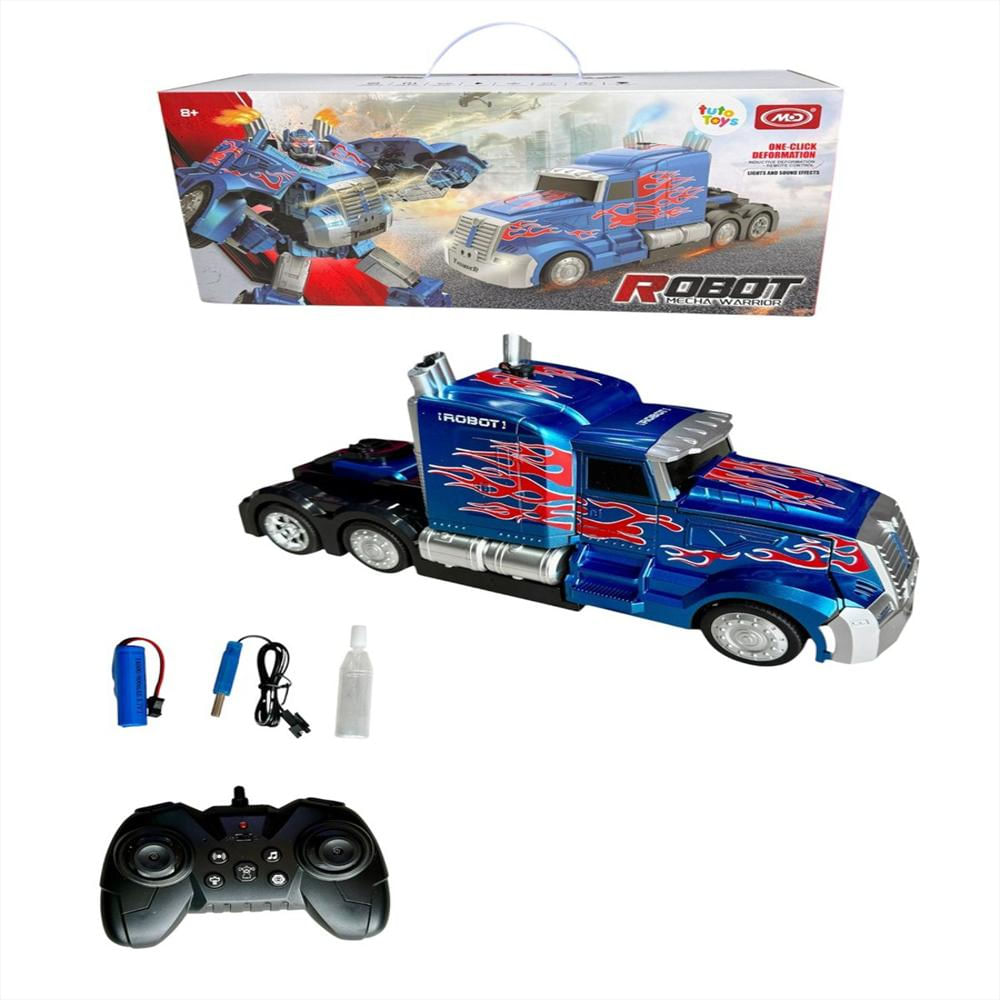 Carro A Control Remoto Transformers Con Humo img #3