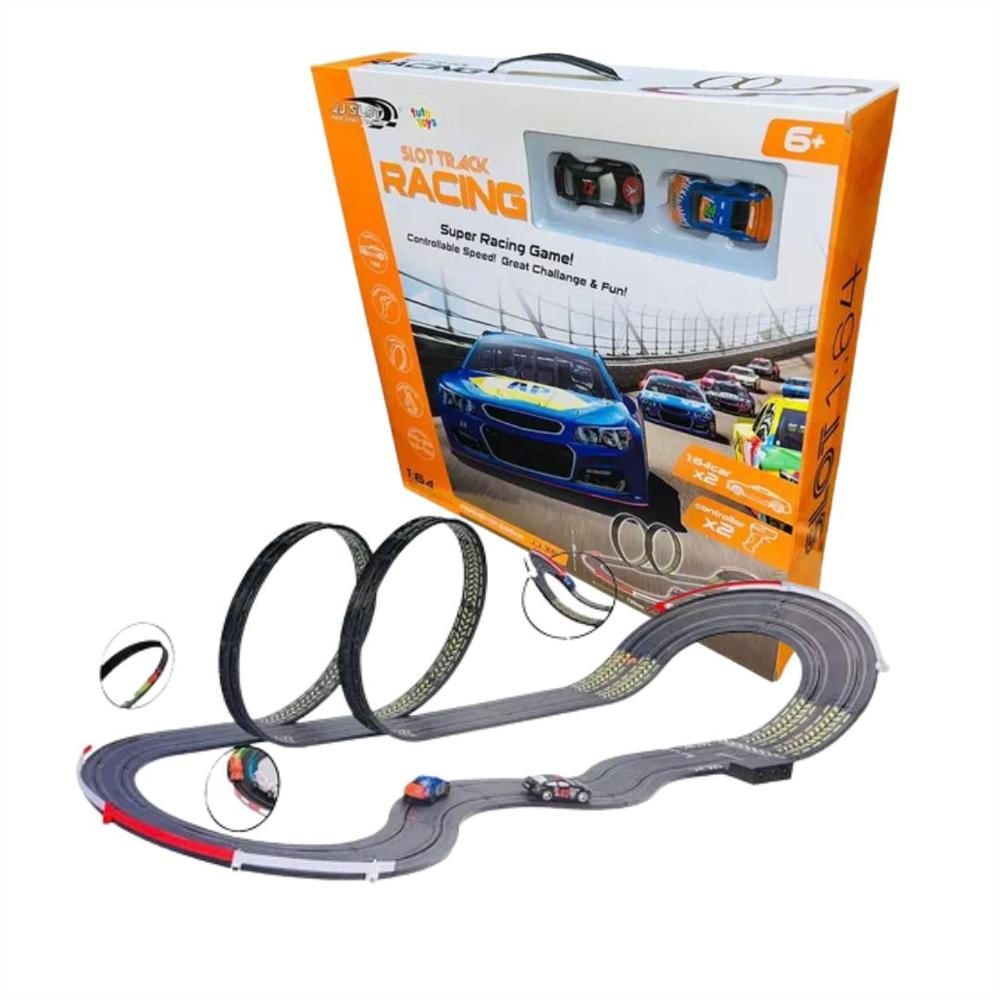 Pista Eléctrica De 506 Cm Con 2 Vehículos img #3