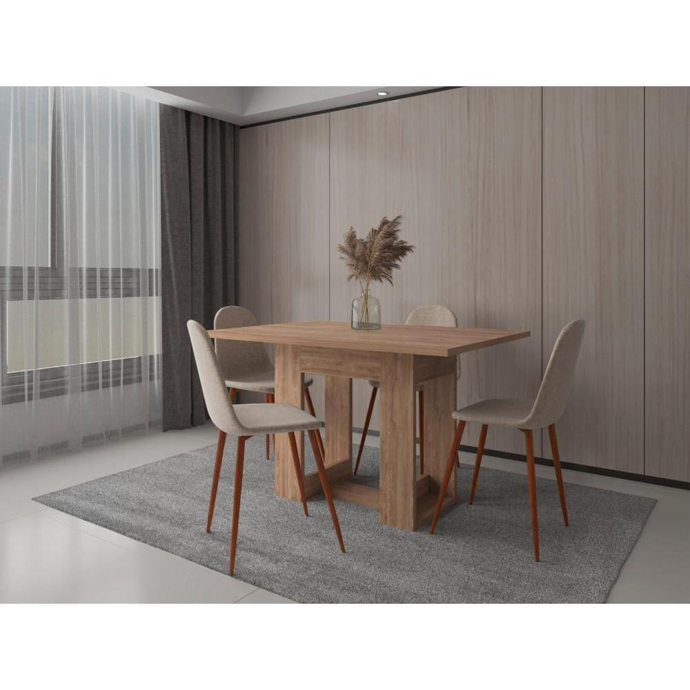 Comedor Volder, Miel, Con Amplia Superficie img #2