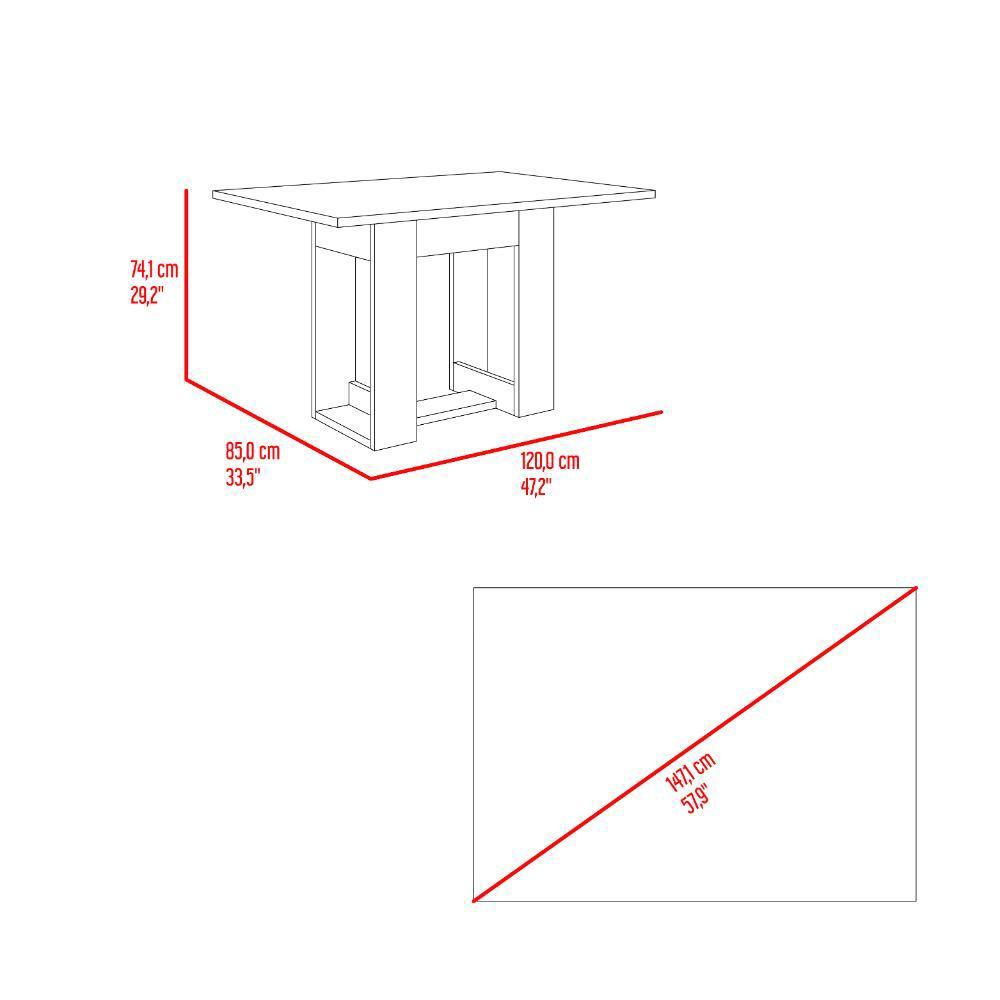 Comedor Volder, Miel, Con Amplia Superficie img #5
