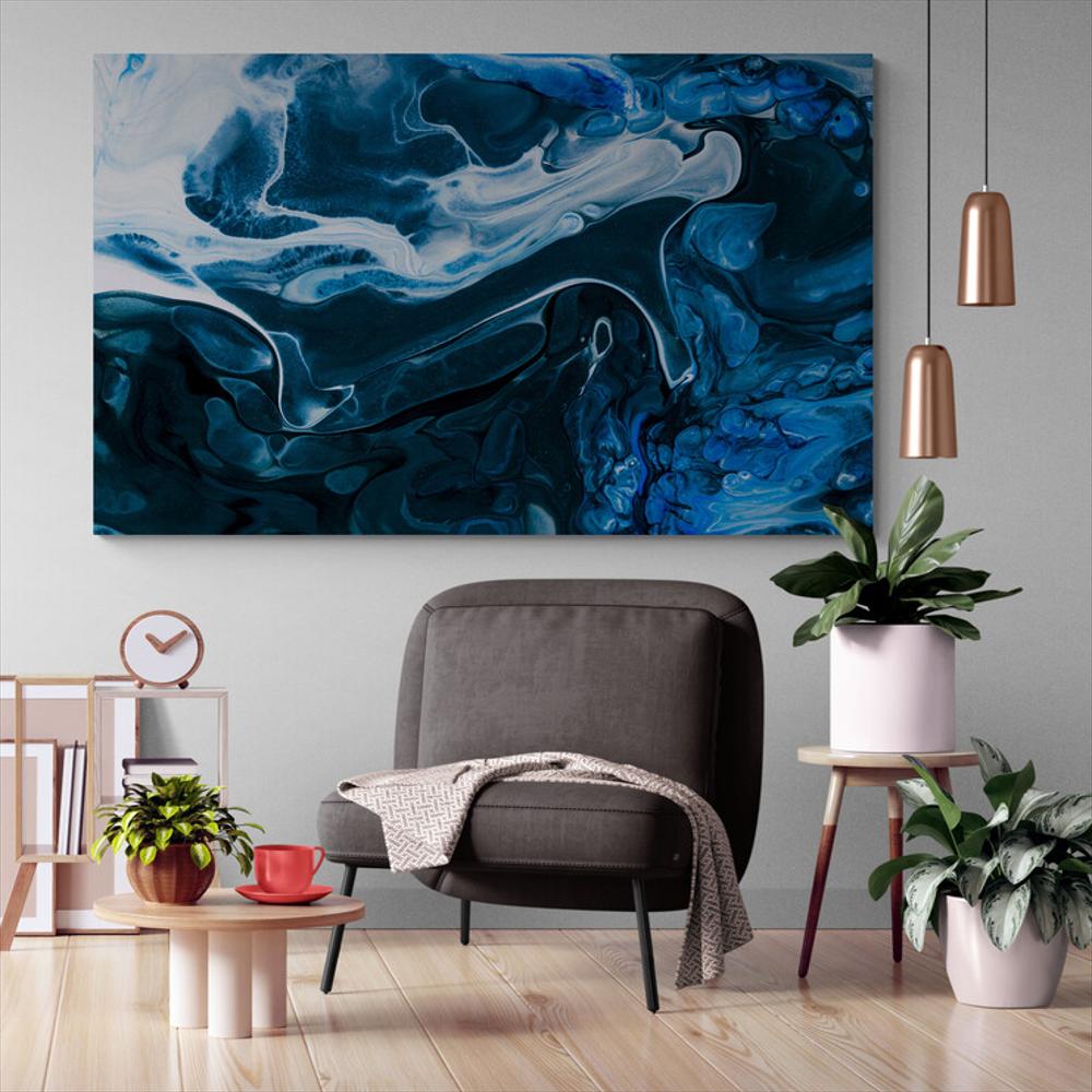 Cuadro En Lienzo Habitaciones Abstracto 150 70X50cm img #1