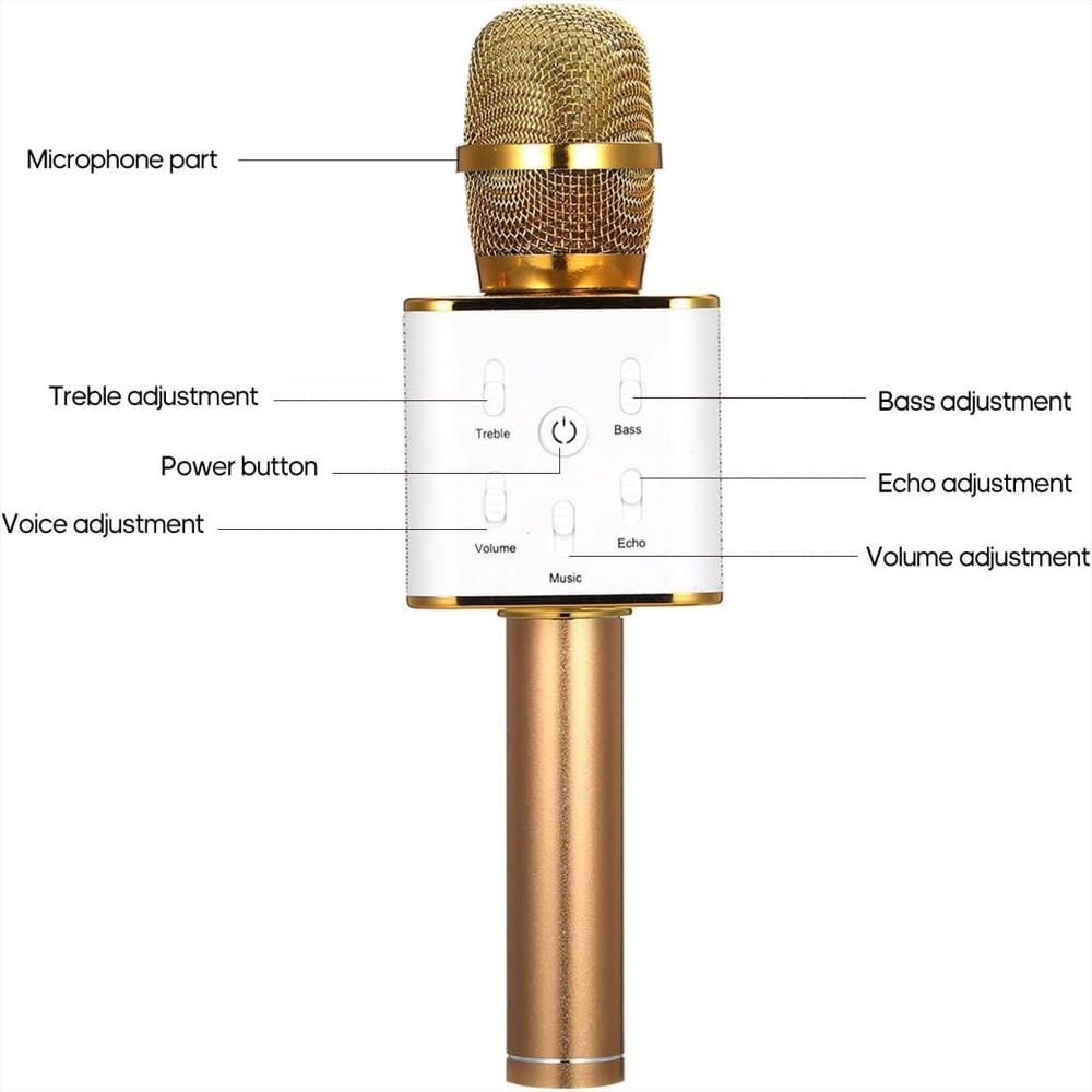 Micrófono Karaoke Inalámbrico Con Altavoz img #4