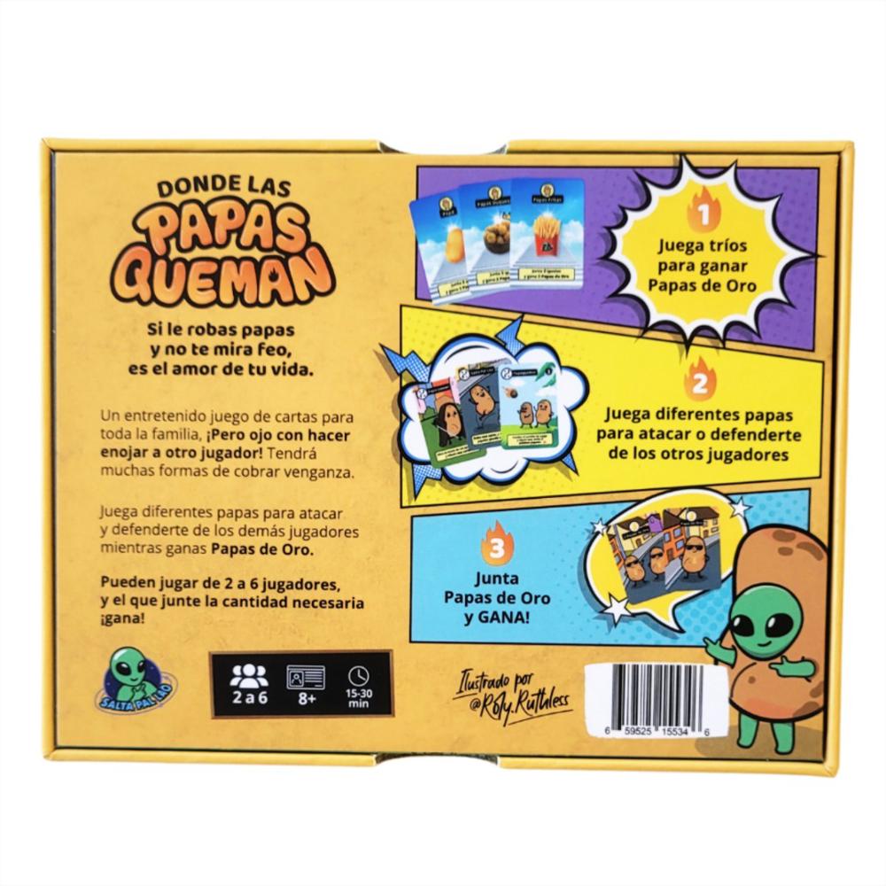 Donde Las Papas Queman Juego De Mesa img #3
