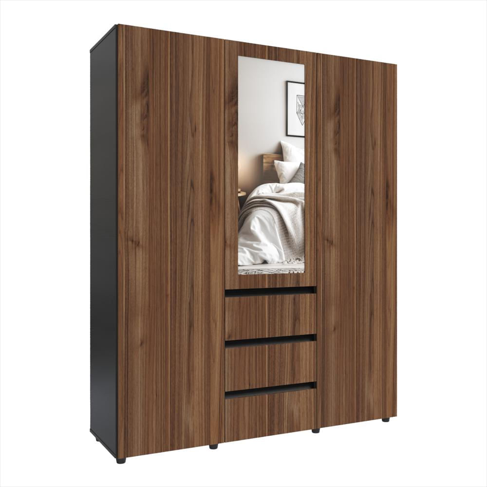 Armario Java 160Cm Gales Wengue
