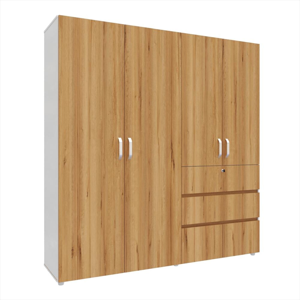 Armario Riga 190Cm Duna Blanco