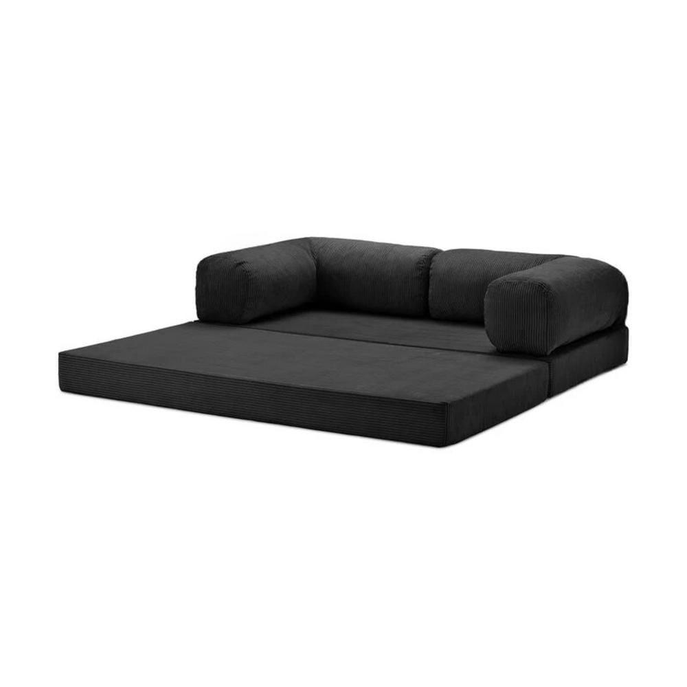 Sofa Teddy Abrazo De Oso 180X80x80 Negro img #3