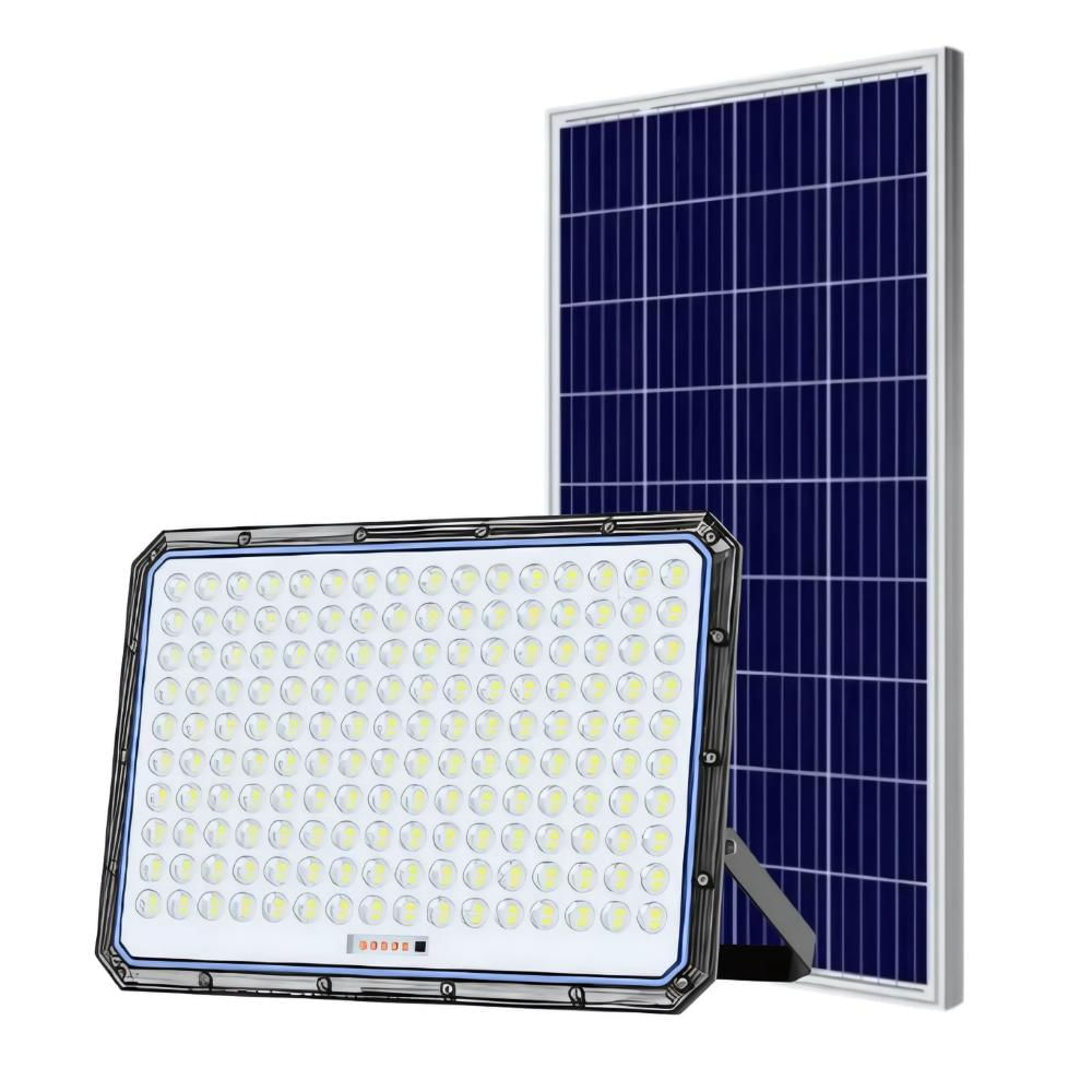 Reflector Solar Led Lampara 5000W Jortan Con Control Y Panel img #1