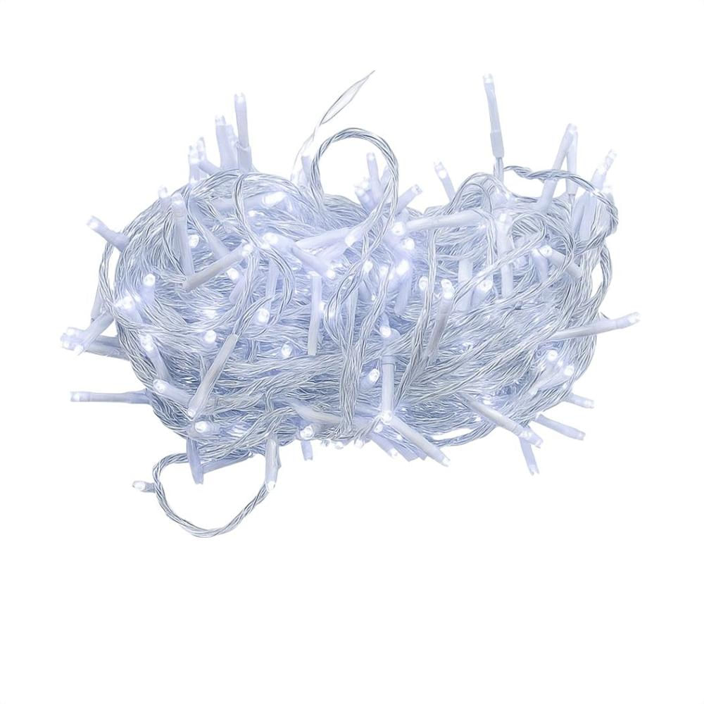 Extensión Luz Led Lineal Blanca 400 Luces 24 Metros Cable Transparente Ref 1491 img #2