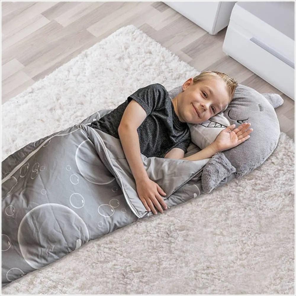 Happy Nappers Tiburon 1.70Cm Bolsa De Dormir Y Almohada Infantil Sleeping Acolchado img #2