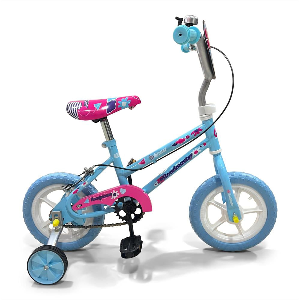 Bicicleta Roadmaster Infantil Dancer Rin 12 Accesorios Niño Y Niña Celeste img #1