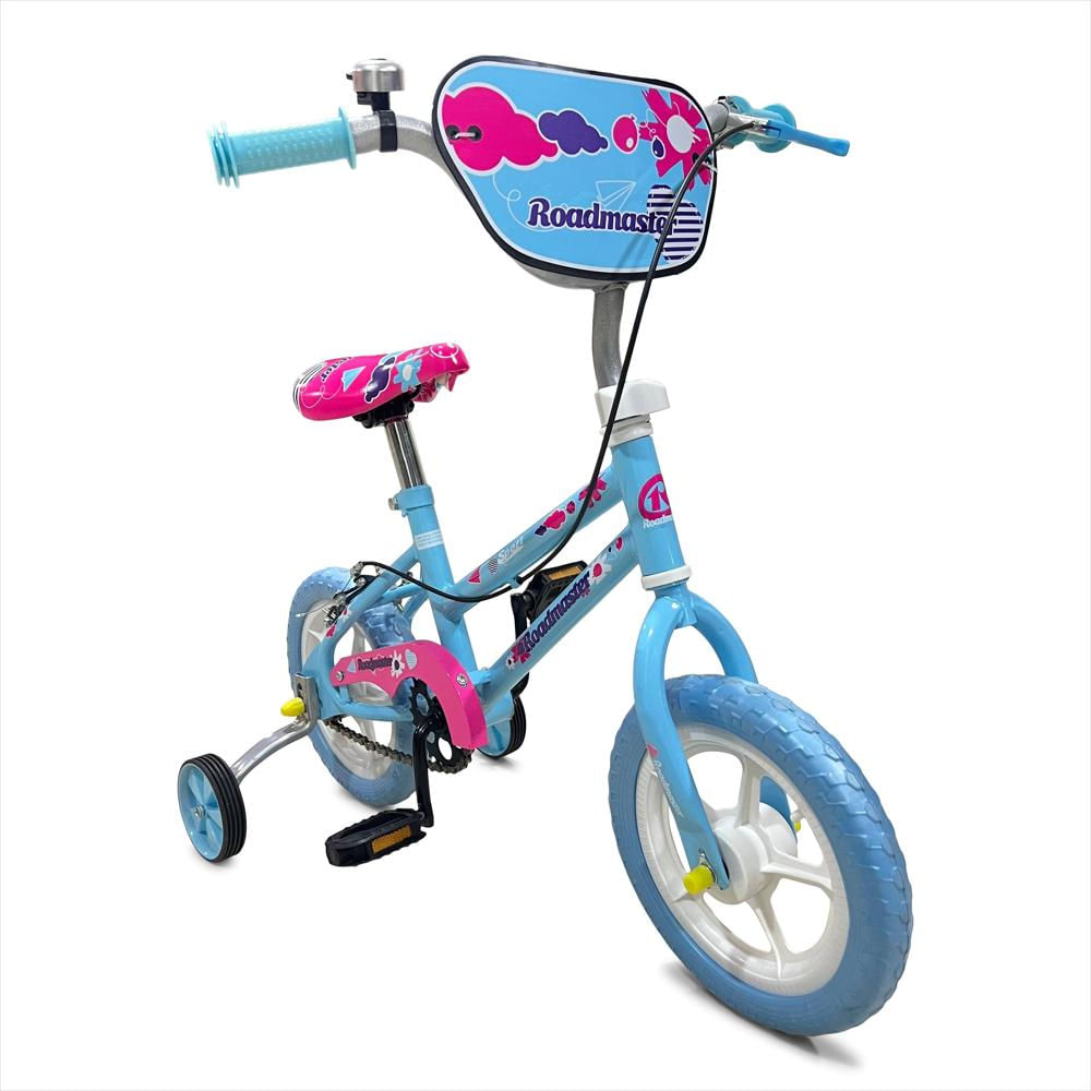 Bicicleta Roadmaster Infantil Dancer Rin 12 Accesorios Niño Y Niña Celeste img #2