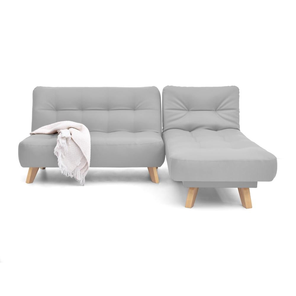 Sala Navara Cuero Sintético Plata img #2