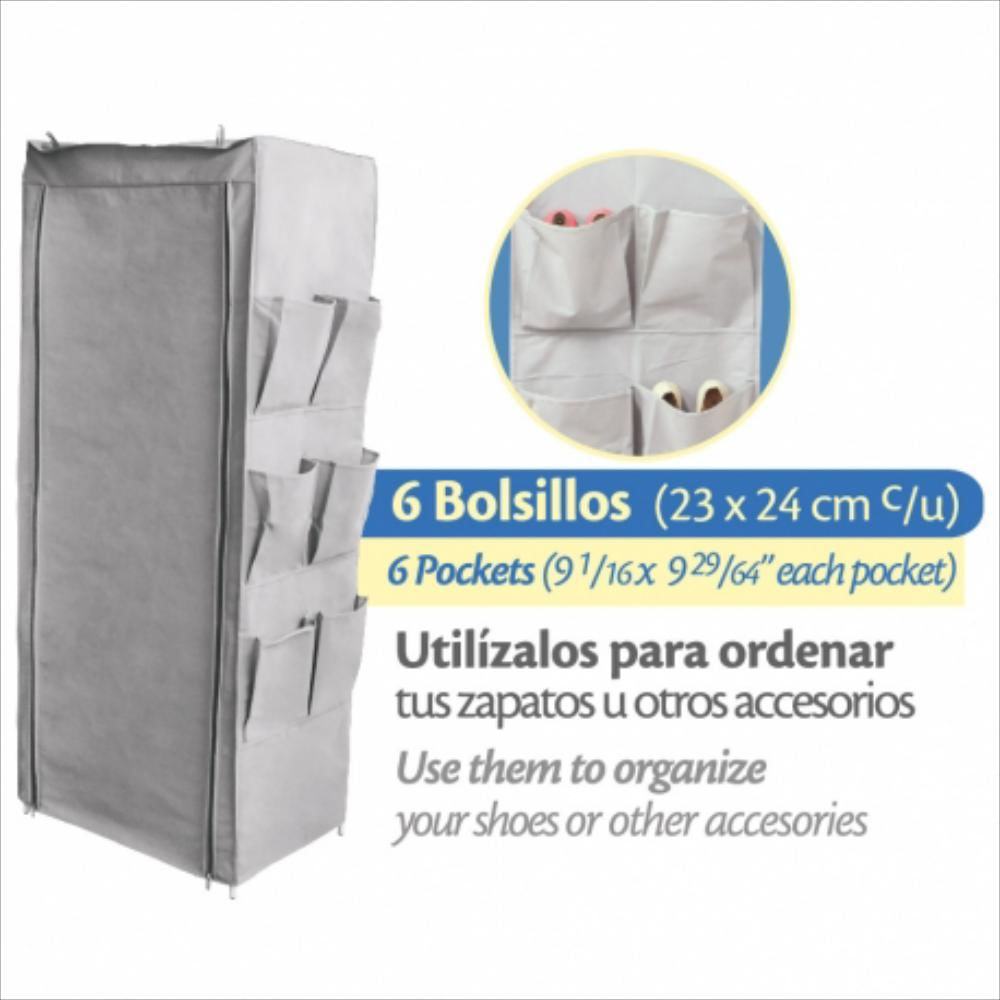 Clóset Portátil De Rejilla Con Funda 2X1 img #3