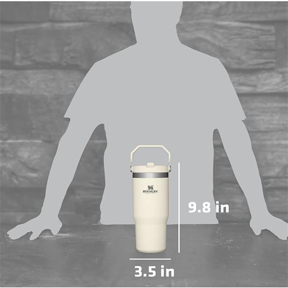 Stanley Iceflow Vaso De Acero Inoxidable Con Pitillo, Botella De Agua Aislada Al Vacío A Prueba De Fugas 30Oz img #2