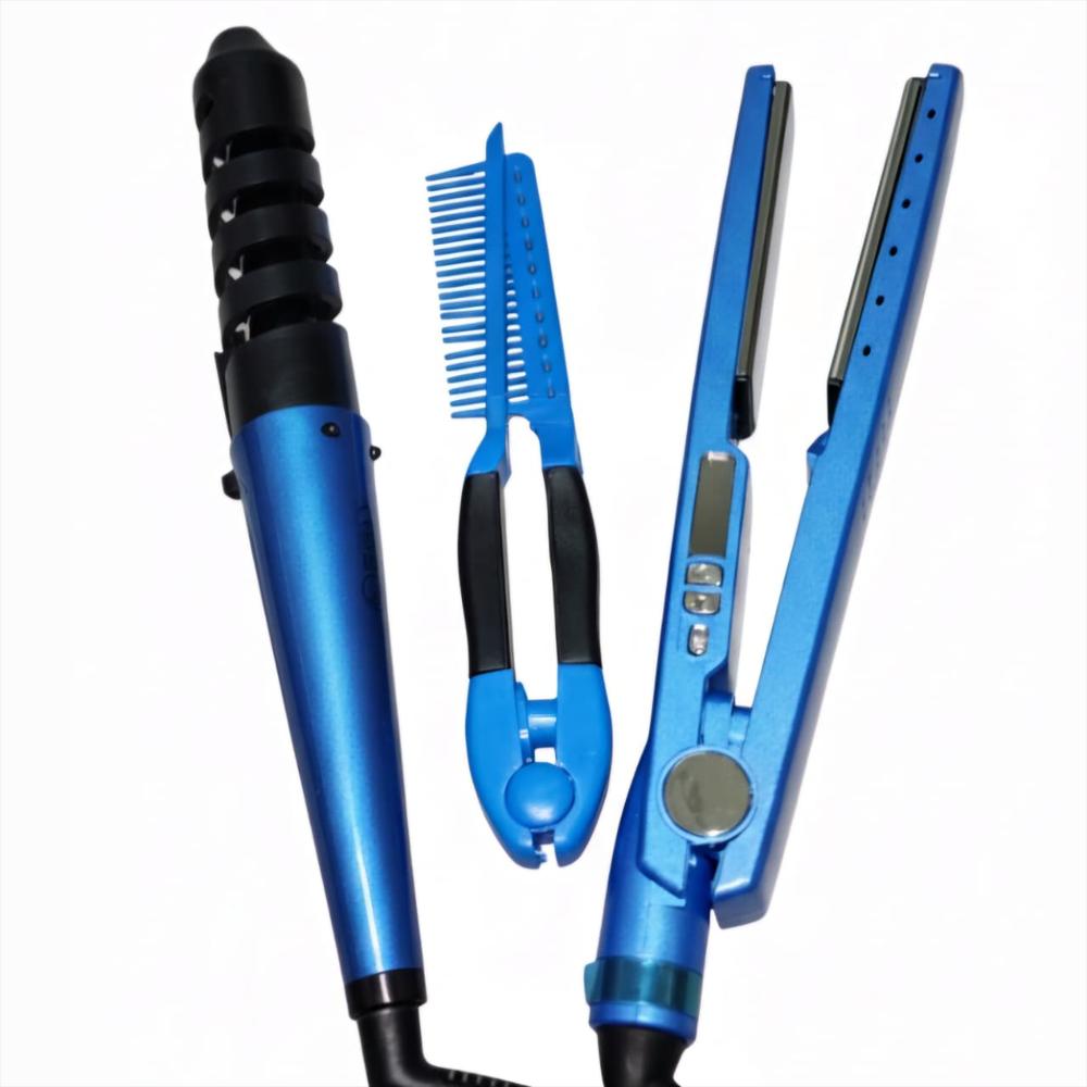Set Plancha + Rizadora + Cepillo img #1