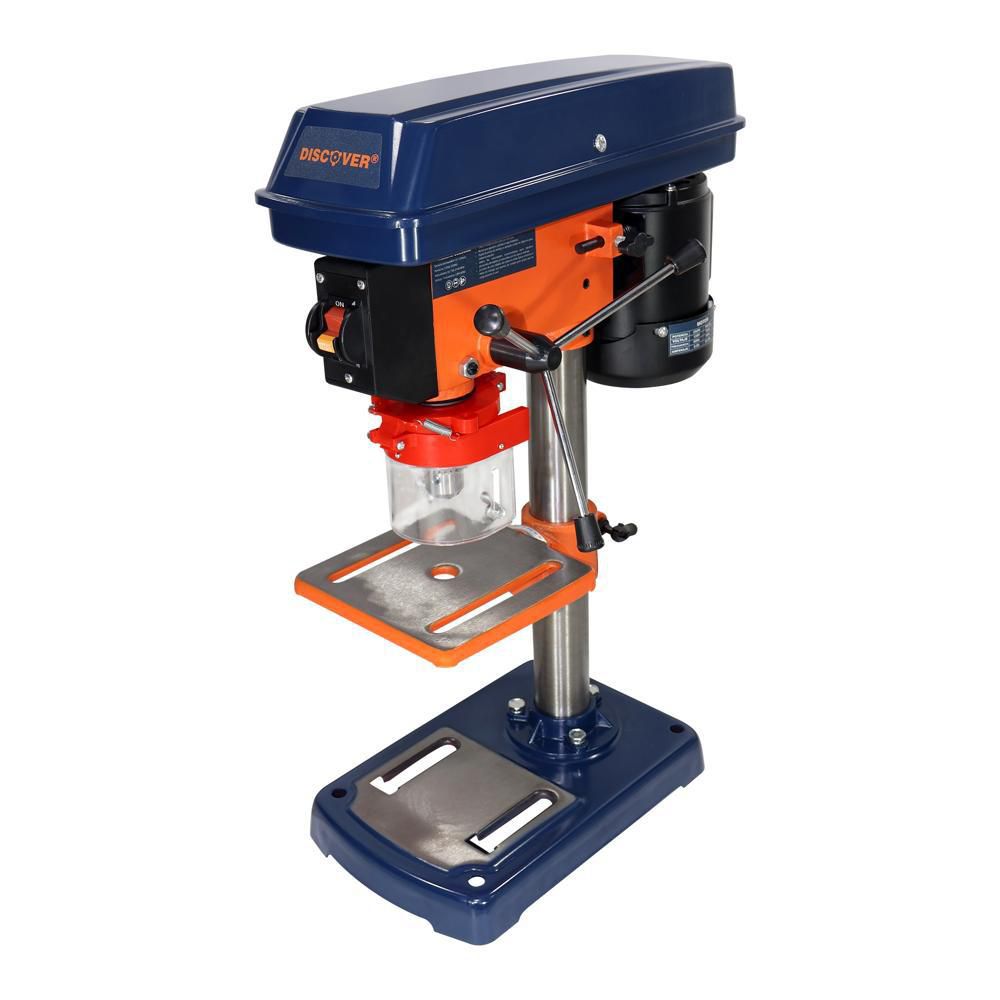 Taladro columna 1/3 HP 5 Vel alto 580 mm 1/2 pulg DISCOVER DPR102 img #1