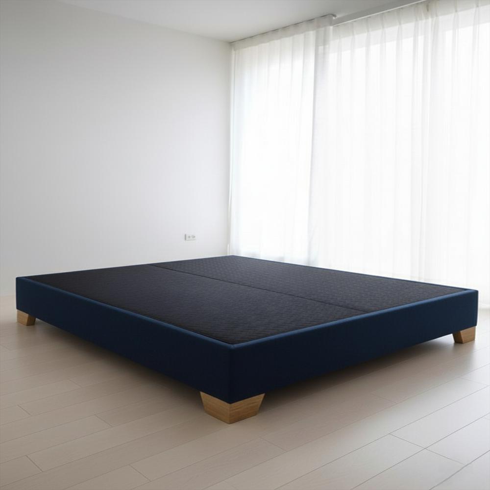 Basecama Amber 160 Dividida Queen Pata Madera img #1