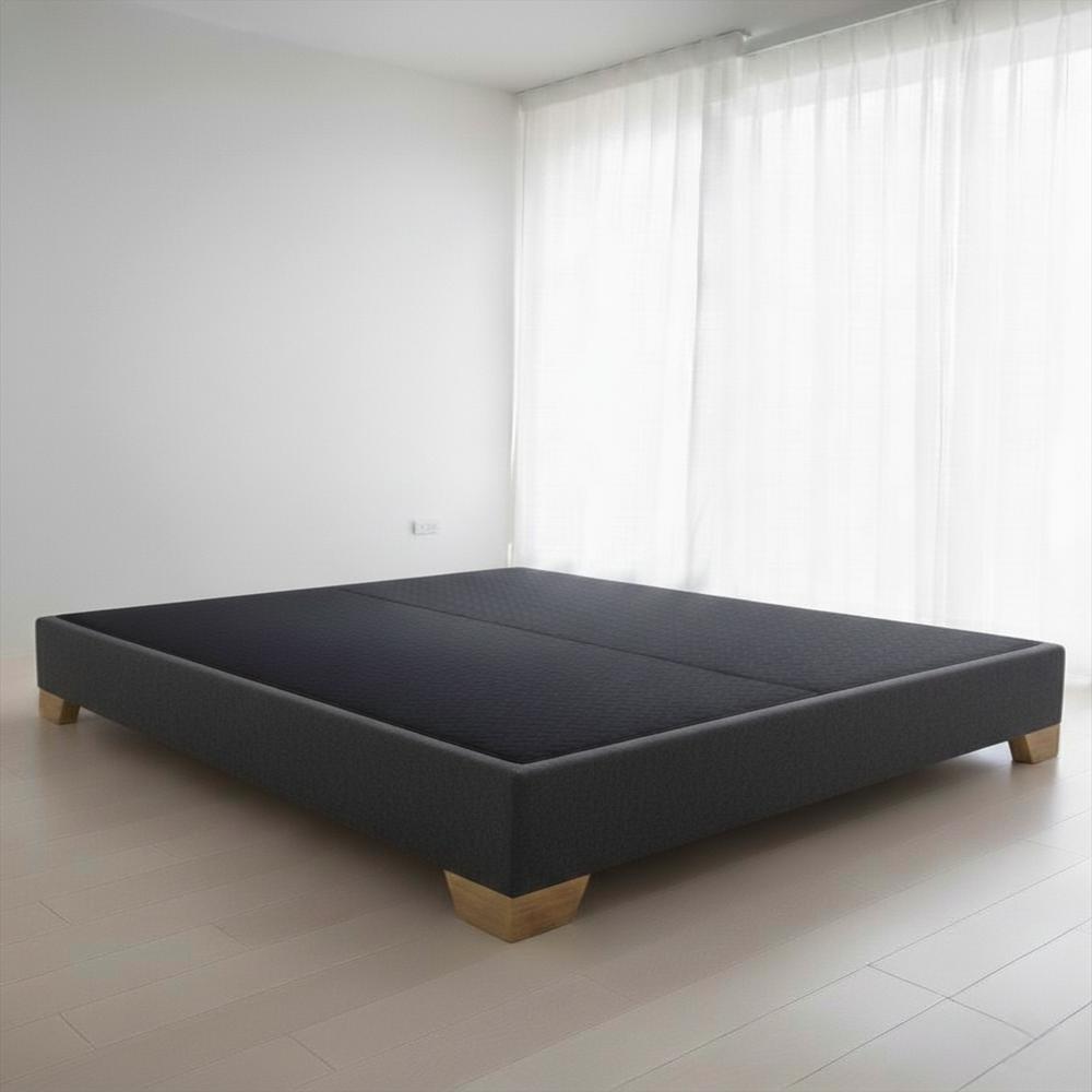 Basecama Ambar 160 Dividida Queen Pata Madera img #1