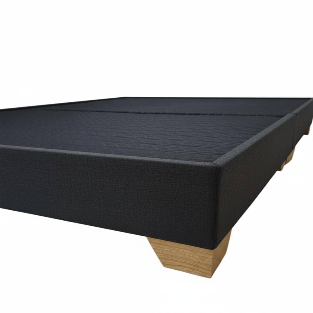 Basecama Ambar 160 Dividida Queen Pata Madera img #3