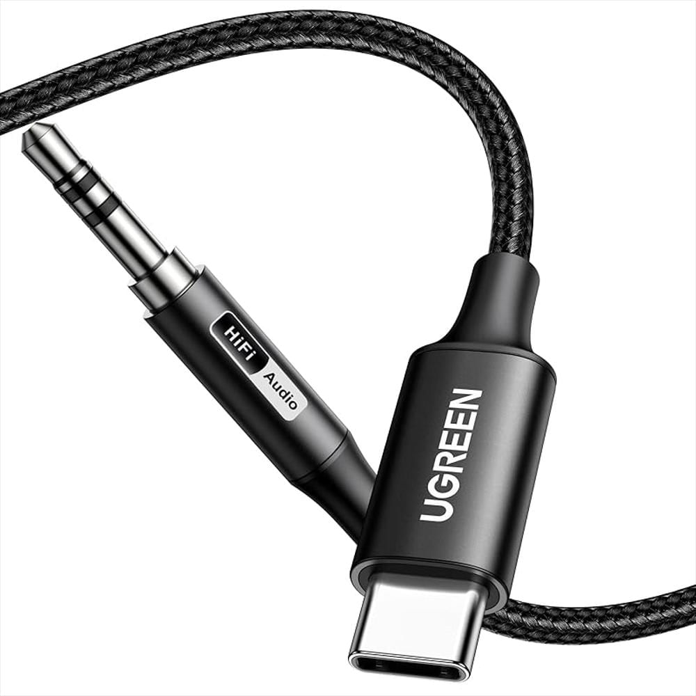 Adaptador Ugreen Usb C A Auxiliar 3.5Mm Cable Audio Alta Resolución 1 Metro img #1