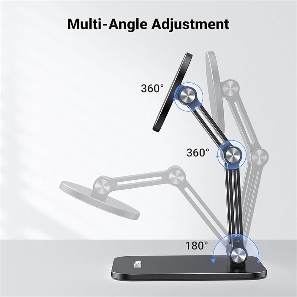 Soporte Magnético Ugreen Para Iphone Con Magsafe Ajustable Y Ergonómico Negro img #4