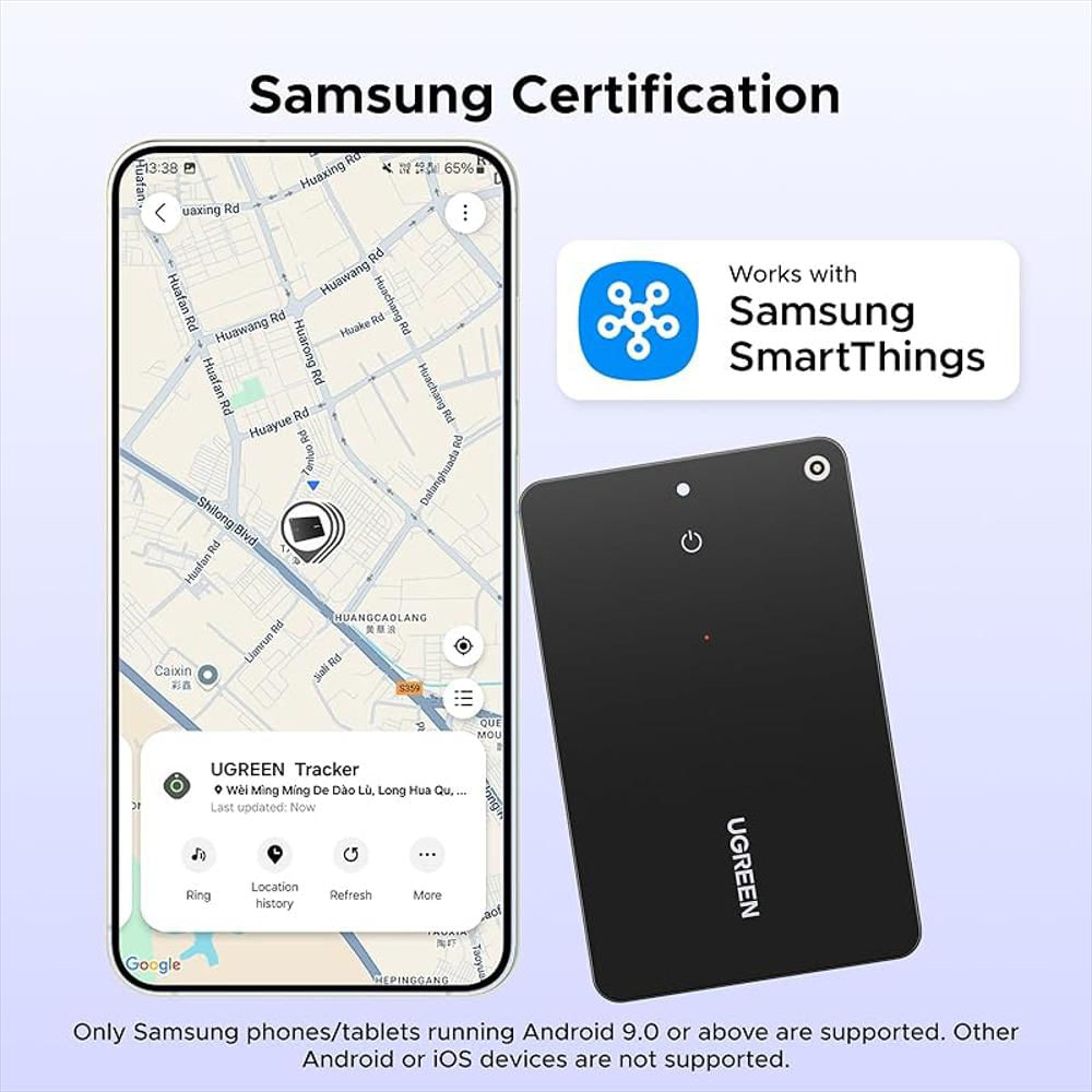 Ugreen Finetrack Slim S Rastreador Bluetooth Ultra Delgado Ip68 Resistente Agua Para Samsung Smartthings img #2