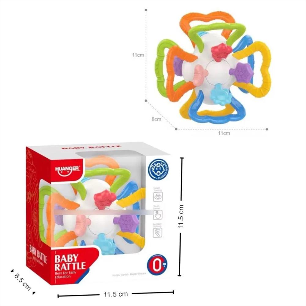 Mordedor Sensorial Para Bebe Rasca Encias Llama Dientes img #3