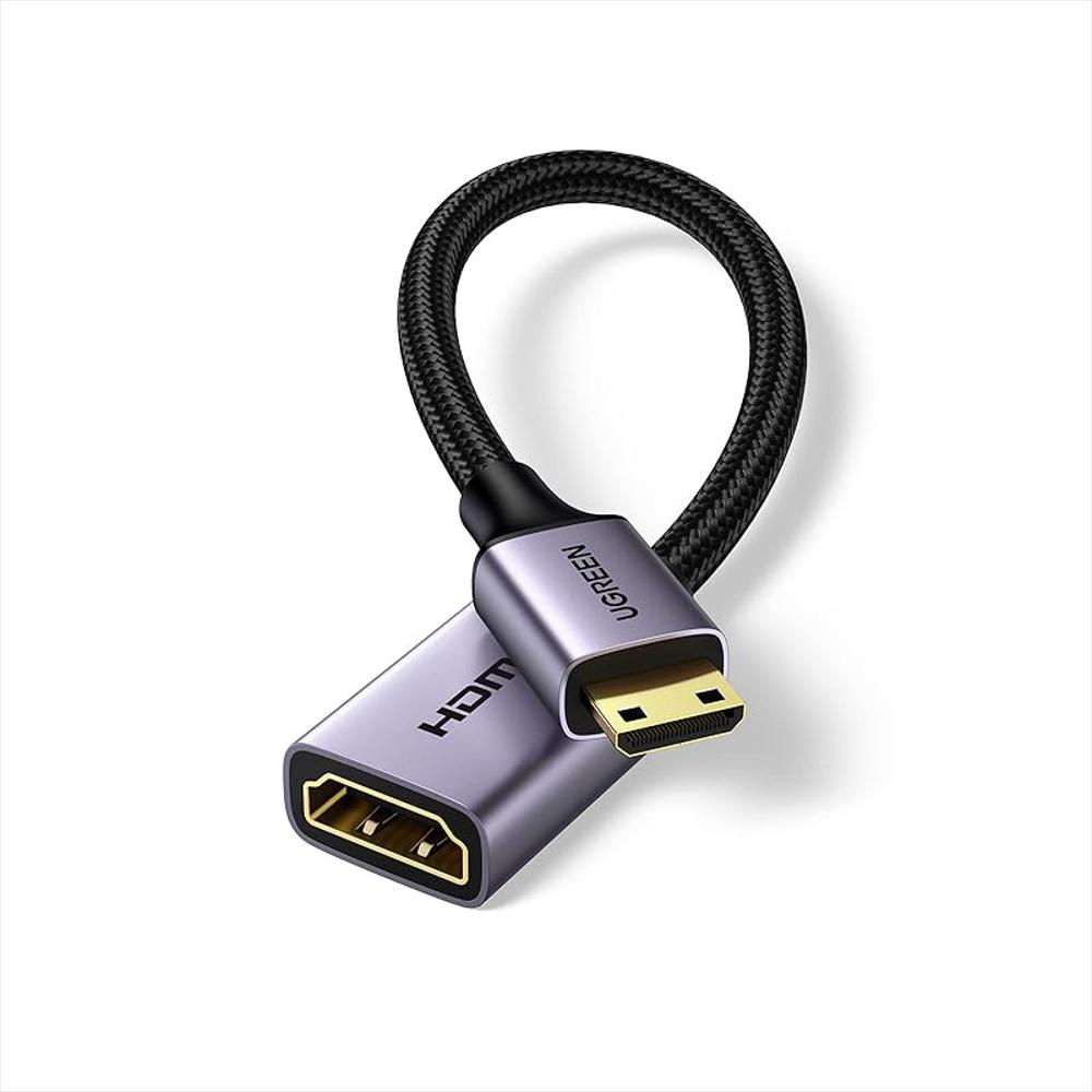 Adaptador Ugreen Mini Hdmi A Hdmi 4K 60Hz Hdr Carcasa Aluminio img #1