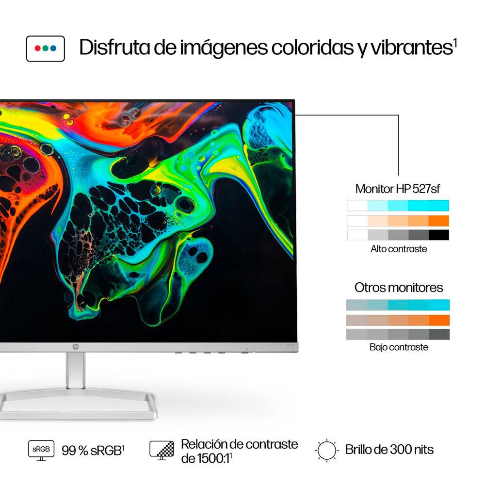 Monitor HP  27 pulgadas IPS 527sf  Negro img #6