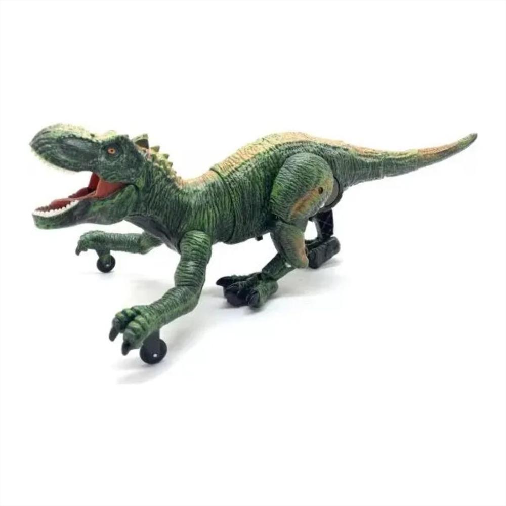 Dinosaurio T Rex Rc Recargable Humo Luces Y Sonido img #4