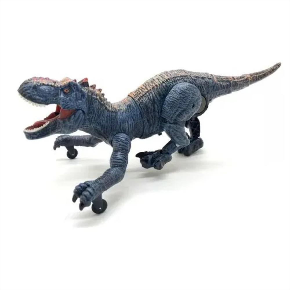 Dinosaurio T Rex Rc Recargable Humo Luces Y Sonido img #5