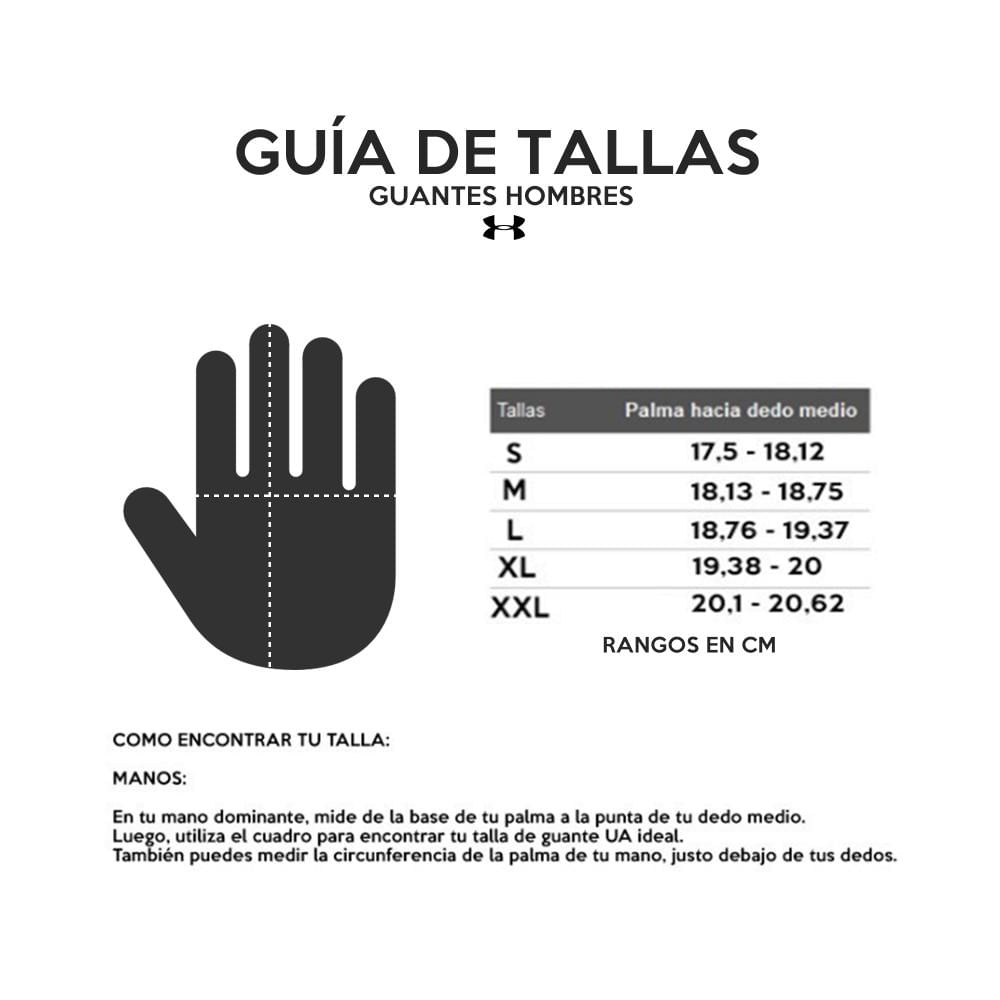 Guantes Under Armour Ms Training Gloves B Hombre Negro img #4