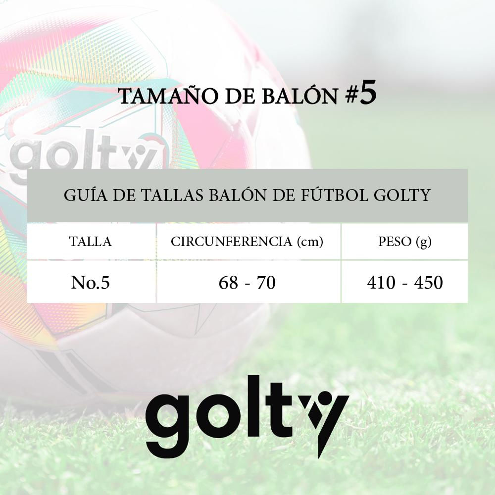 Balón De Fútbol Pro Golty Dualtech Iil #5 Verde img #5