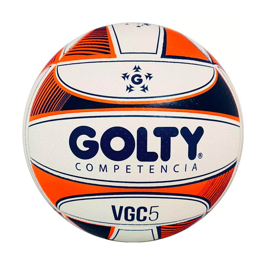 Balón Voleibol Golty Competencia Vgc5 No.5 Naranja/Azul img #1
