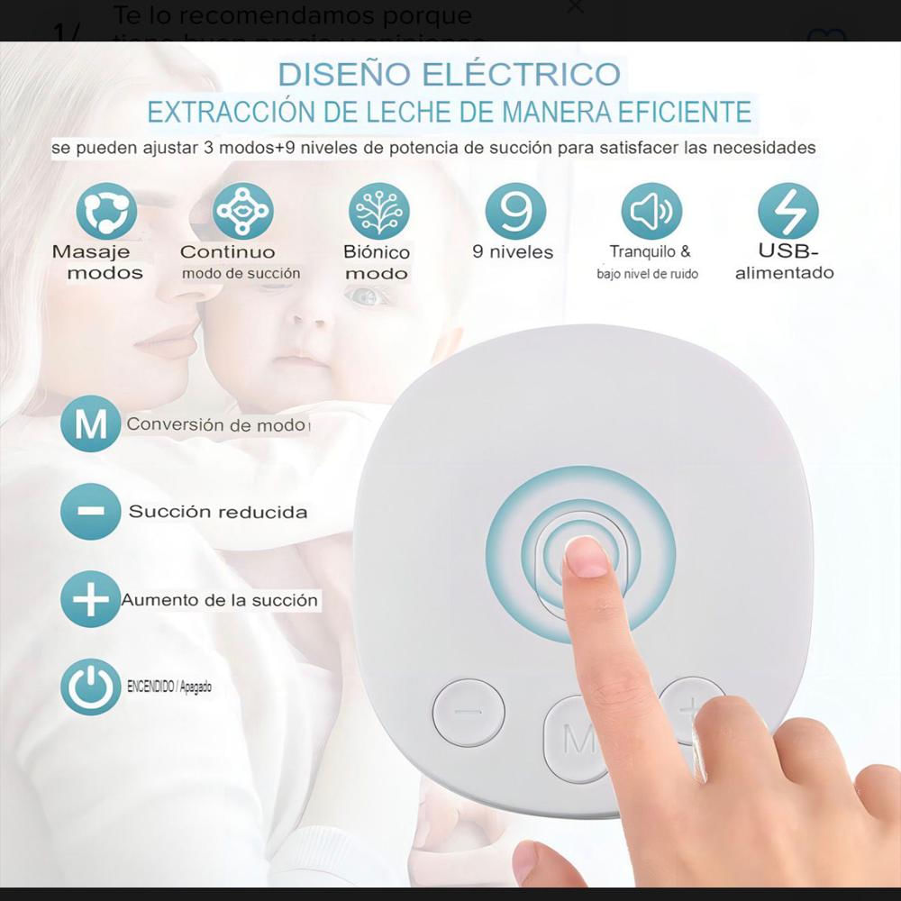 Extractor Leche Materno Doble img #2