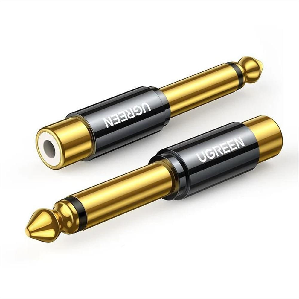 Adaptador Audio Ugreen Jack 6,35Mm Macho A Rca Hembra img #4