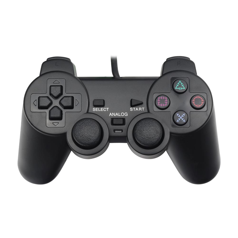 Control Compatible Con Play 2 Jaltech Negro Alámbrico img #1