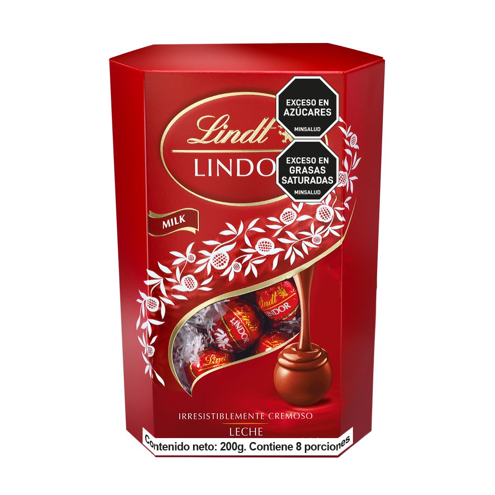 Chocolates LINDT milk cremoso (200  gr)