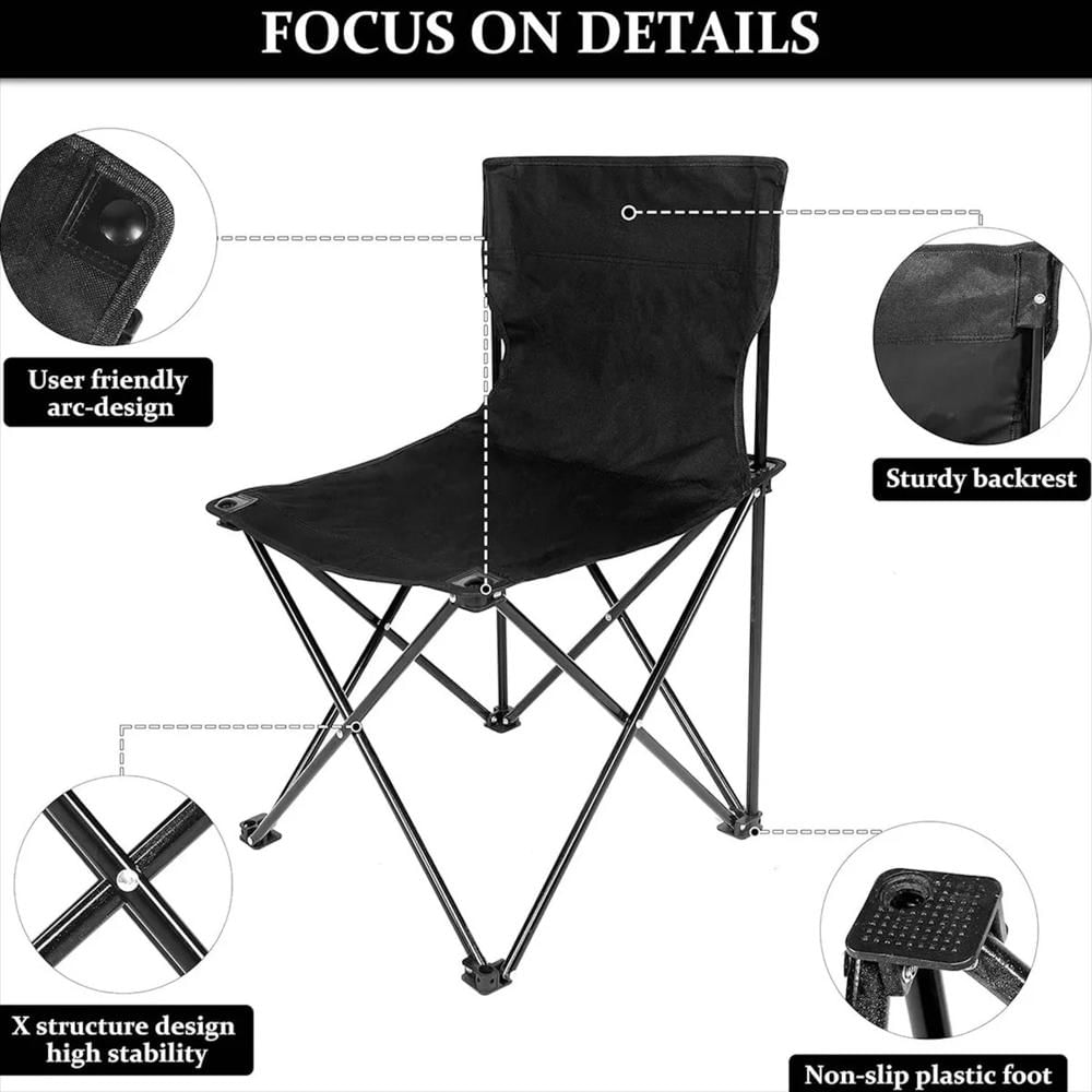 Silla Camping Pegable Ligera Sin Brazos img #2