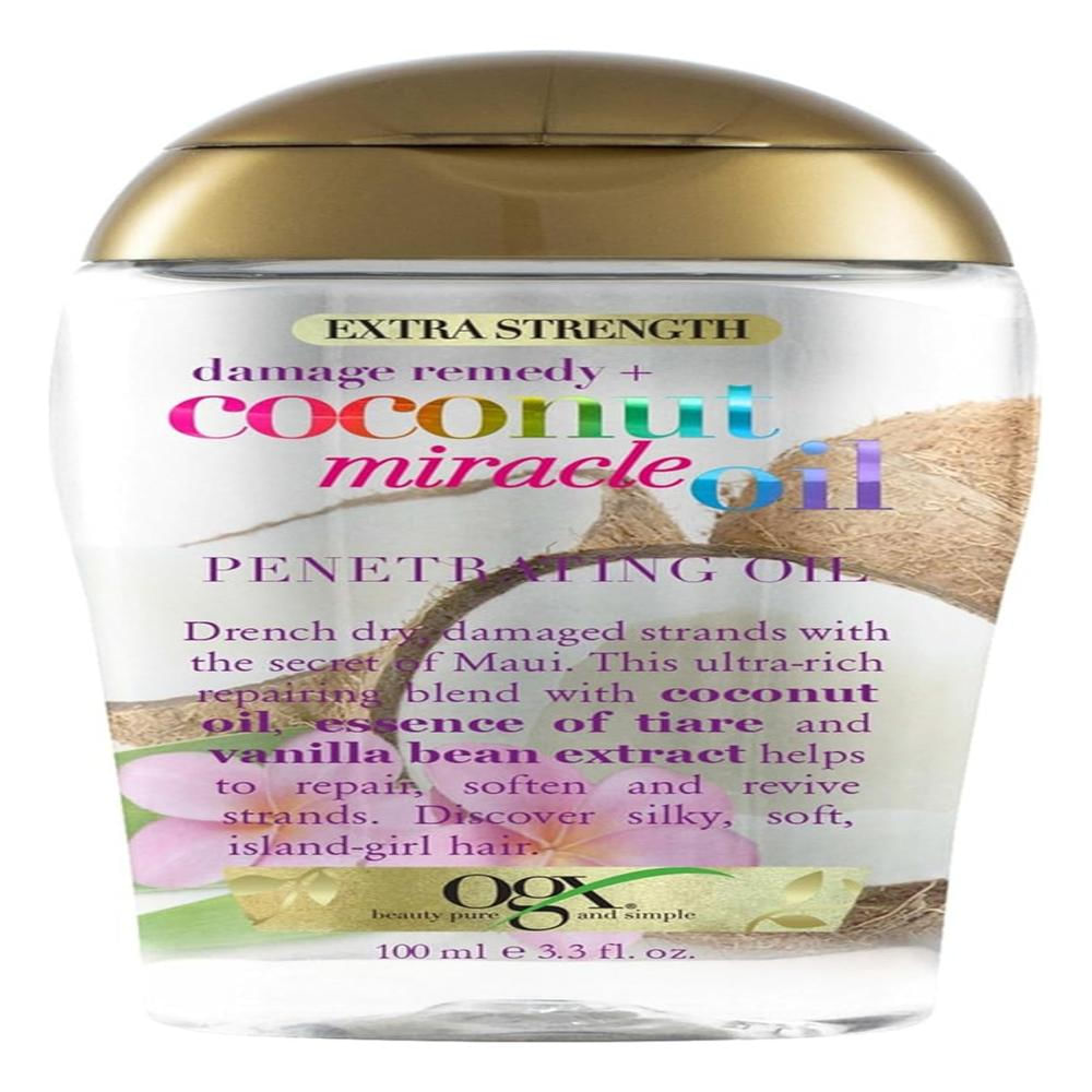 Ogx Extra Fuerte Contra Daños Aceite Milagroso Coco Preshampoo img #1